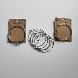 Silver and Gold Bracelets